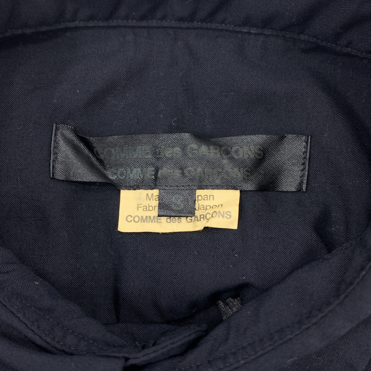 COMME des GARCONS COMME des GARCONS / コムコム ポリエステル 製品加工 レギュラーカラー シャツ ブラウス
