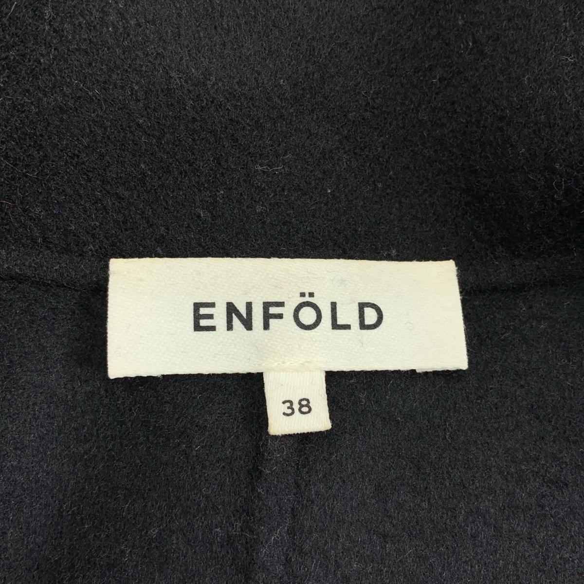 ENFOLD / エンフォルド ウール リバー チェスターコート