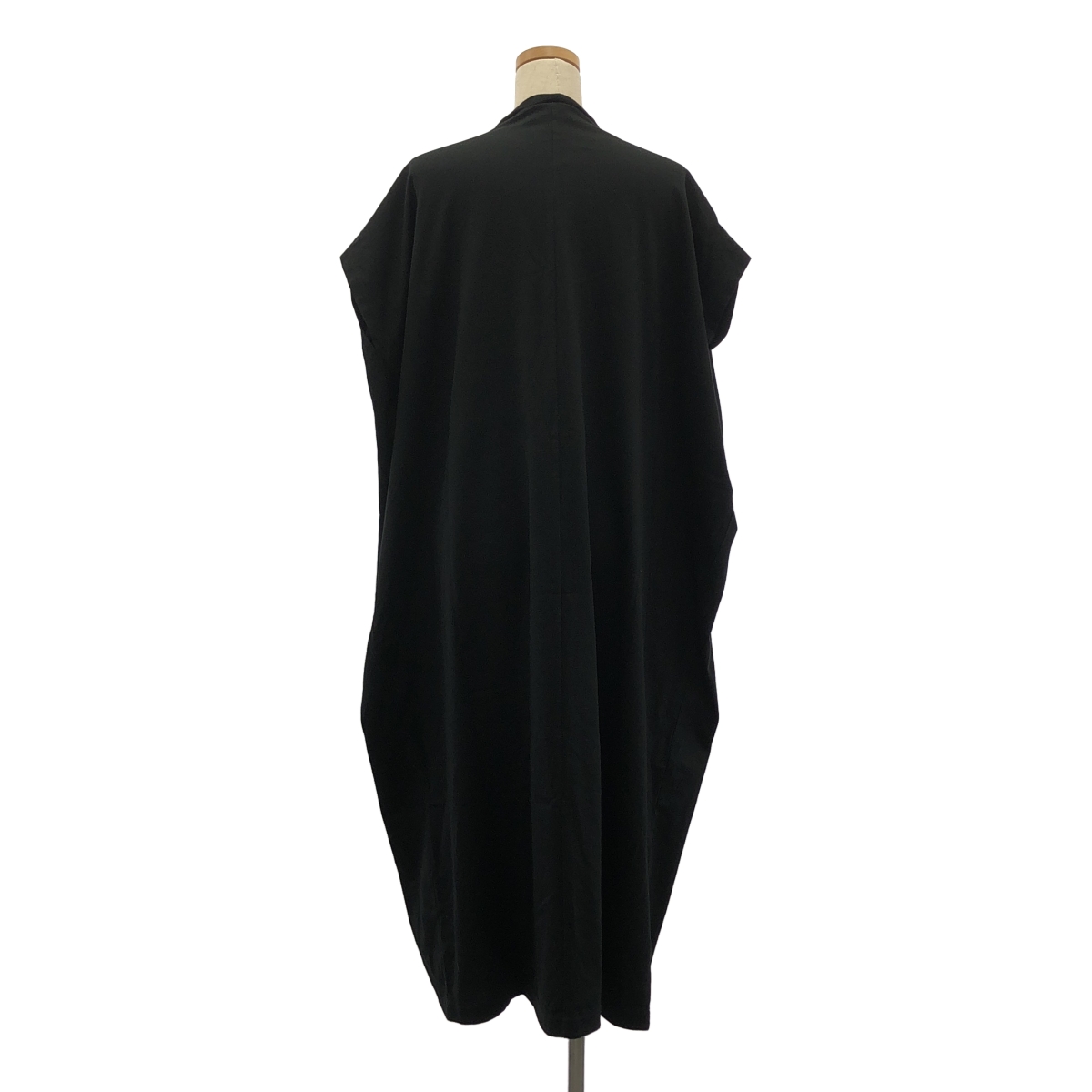 ENFOLD / エンフォルド HEXAGON DRESS コットン ロング ワンピース