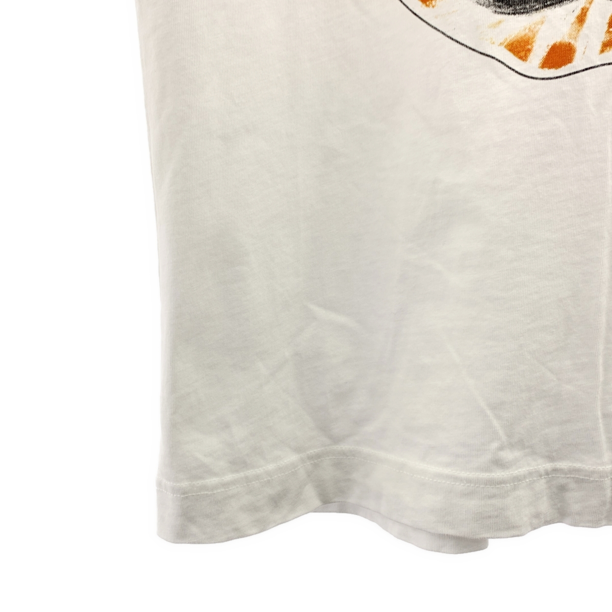 COMME des GARCONS SHIRT / コムデギャルソンシャツ コットン くり抜き グラフィック Tシャツ