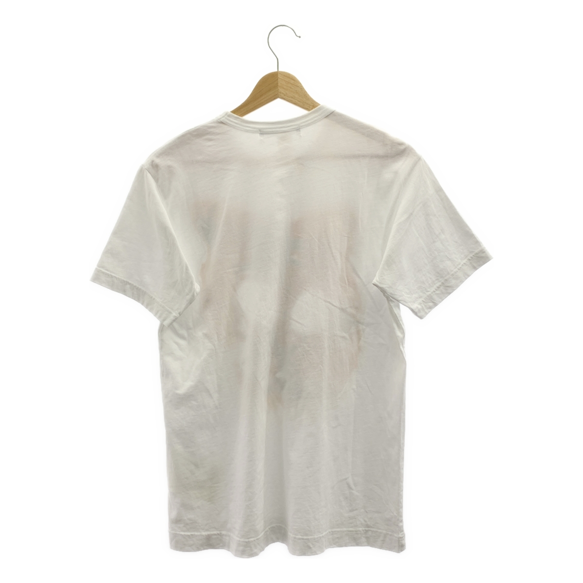 COMME des GARCONS SHIRT / コムデギャルソンシャツ コットン くり抜き グラフィック Tシャツ