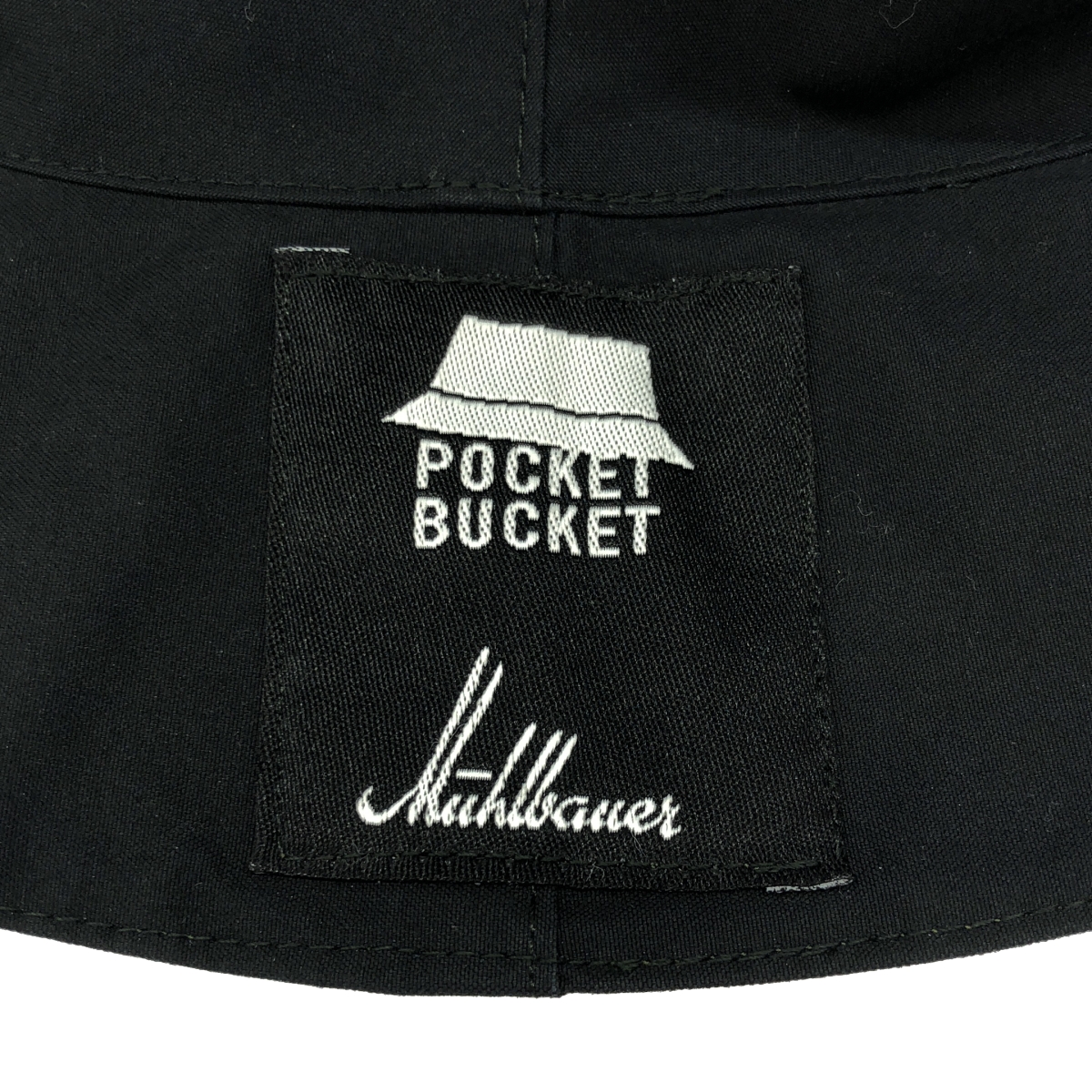 MUHLBAUER / ミュールバウアー Pocket bucket / リバーシブル ポケット バケットハット 帽子 / 収納袋
