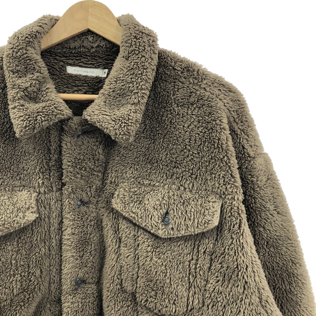 VICTIM / ヴィクティム フリース トラッカー ジャケット