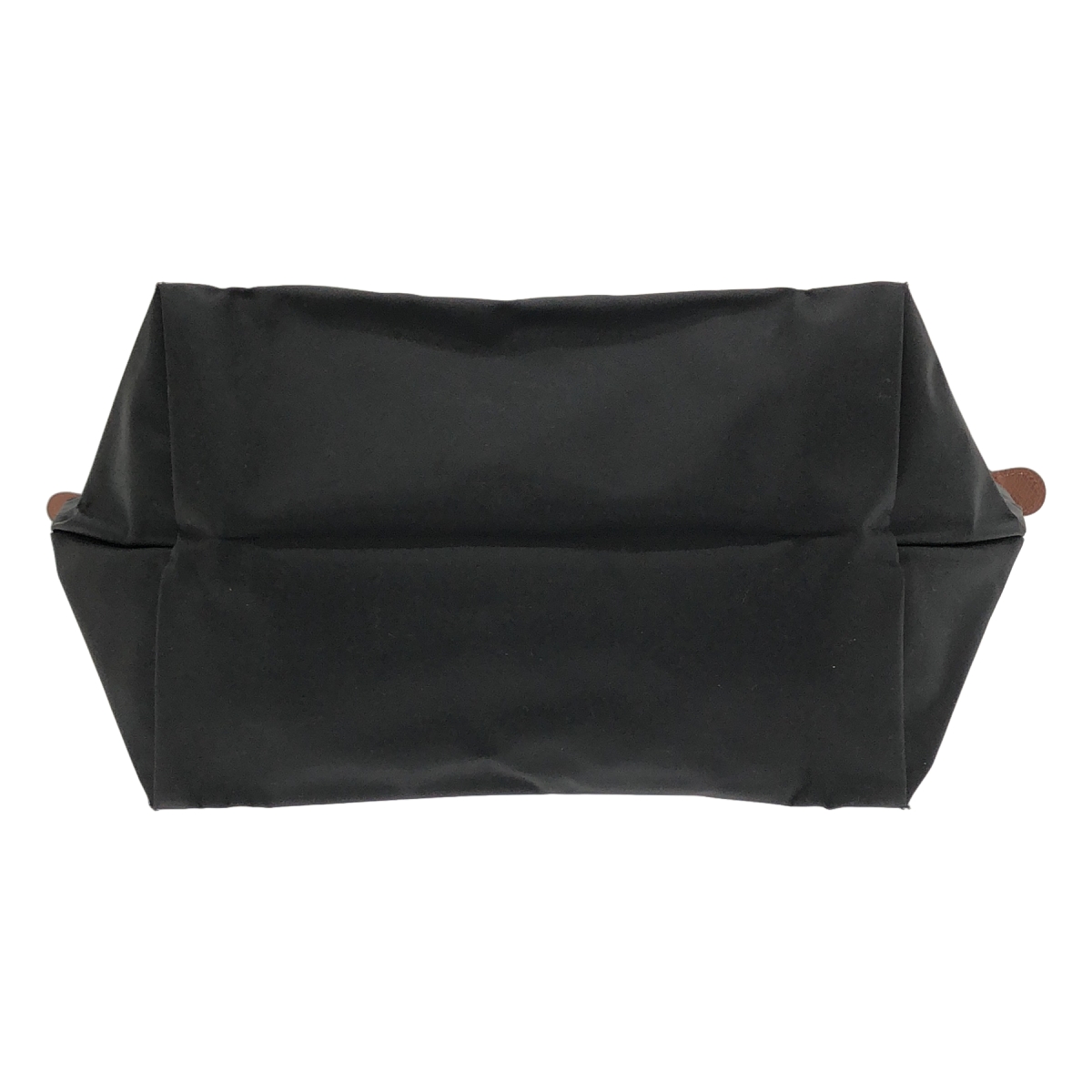 Longchamp / ロンシャン le pliage type m modele depose / レザー切替 ロゴ ハンド トートバッグ