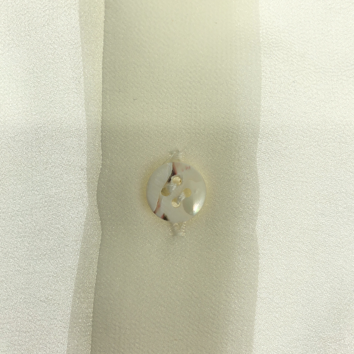 COMME des GARCONS / コムデギャルソン 推定1990s〜 ポリエステル レギュラーカラー シアー シャツ ブラウス