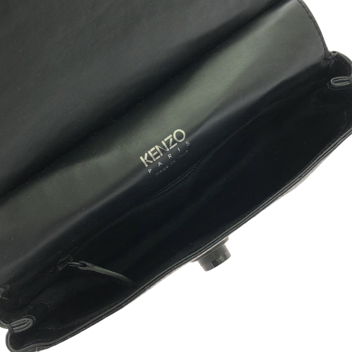 KENZO / ケンゾー Tail Mini Croco Emboss クロコ型押し レザー 2Way ハンドバッグ