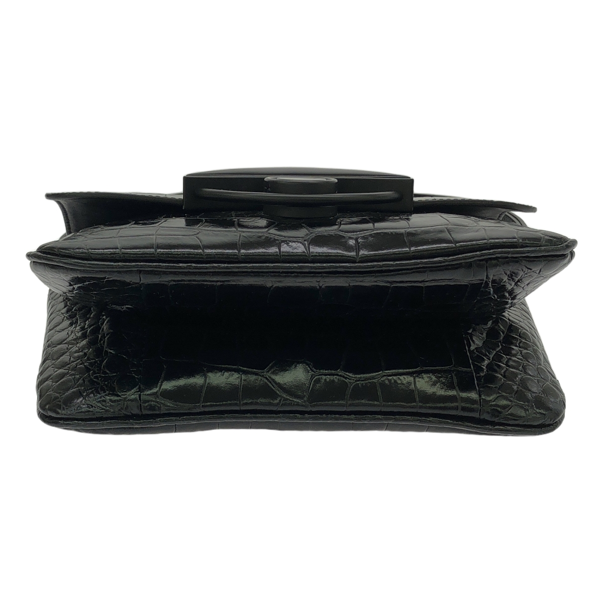 KENZO / ケンゾー Tail Mini Croco Emboss クロコ型押し レザー 2Way ハンドバッグ