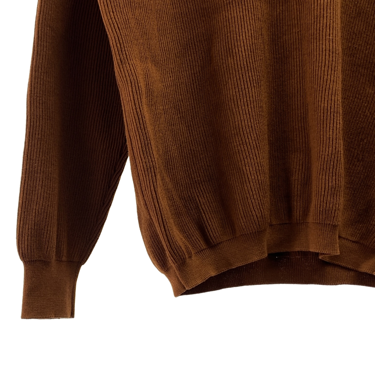 BATONER / バトナー HYPER TWIST WOOL RIB CREW NECK ハイパーツイスト ウール リブ ニット