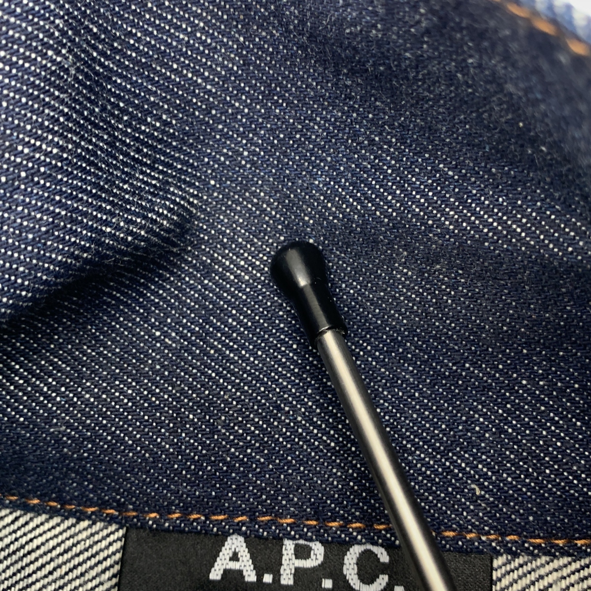 A.P.C. / アーペーセー Rue Madame Paris / DENIM BRUT VESTE JEAN JPS / 1st リジット 濃紺 デニムジャケット