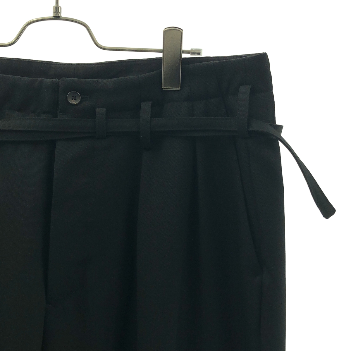 SOSHIOTSUKI / ソウシオオツキ OFFICER TROUSERS タック スラックス パンツ