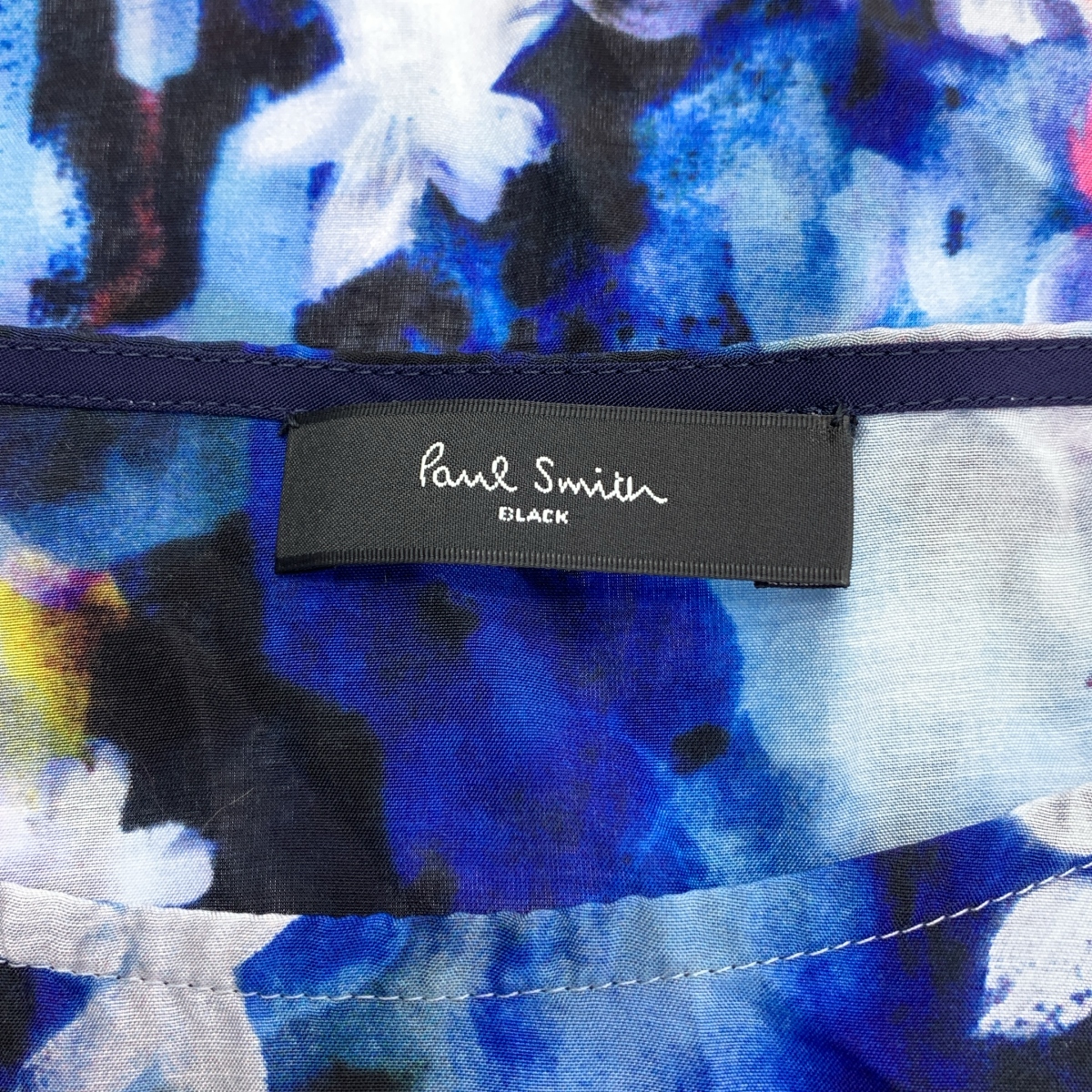 Paul Smith / ポールスミス 総柄 フラワー ベルテッド ドレス ワンピース