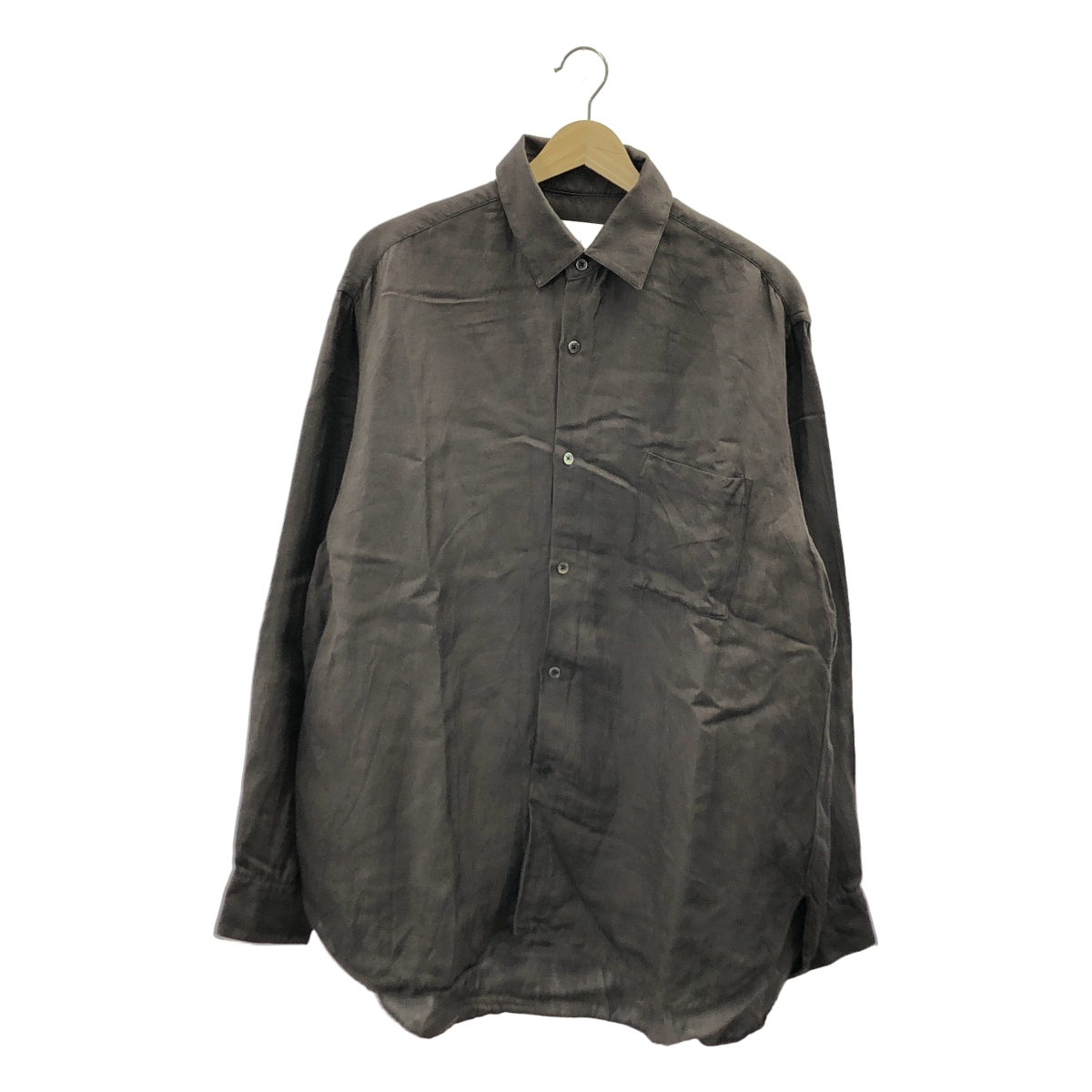 stein OVERSIZED V NECK PULLOVERフェイクレザー stein OVERSIZED V NECK PULLOVERフェイクレザー