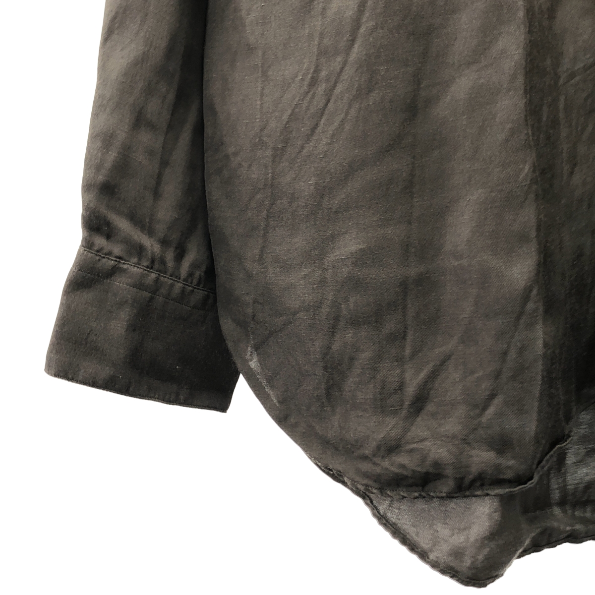 stein / シュタイン VIS/LI TWILL OVERSIZED LS SHIRT / ヴィスコースレーヨン リネン オーバー シャツ