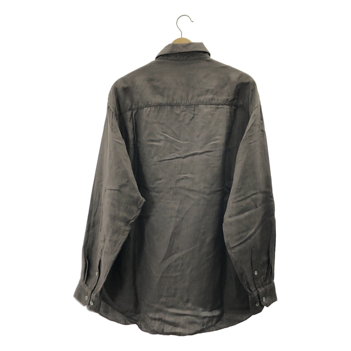 stein / シュタイン VIS/LI TWILL OVERSIZED LS SHIRT / ヴィスコースレーヨン リネン オーバー シャツ