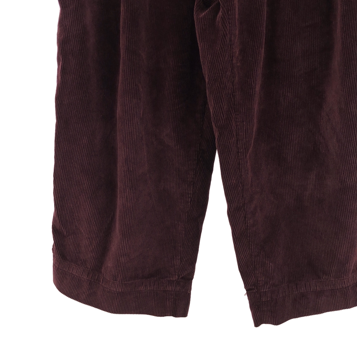 kolor / カラー コーデュロイ タック ワイドパンツ