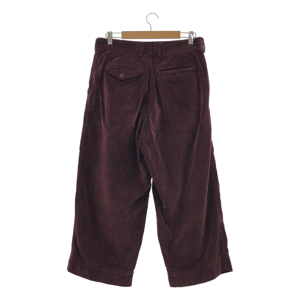 kolor / カラー コーデュロイ タック ワイドパンツ