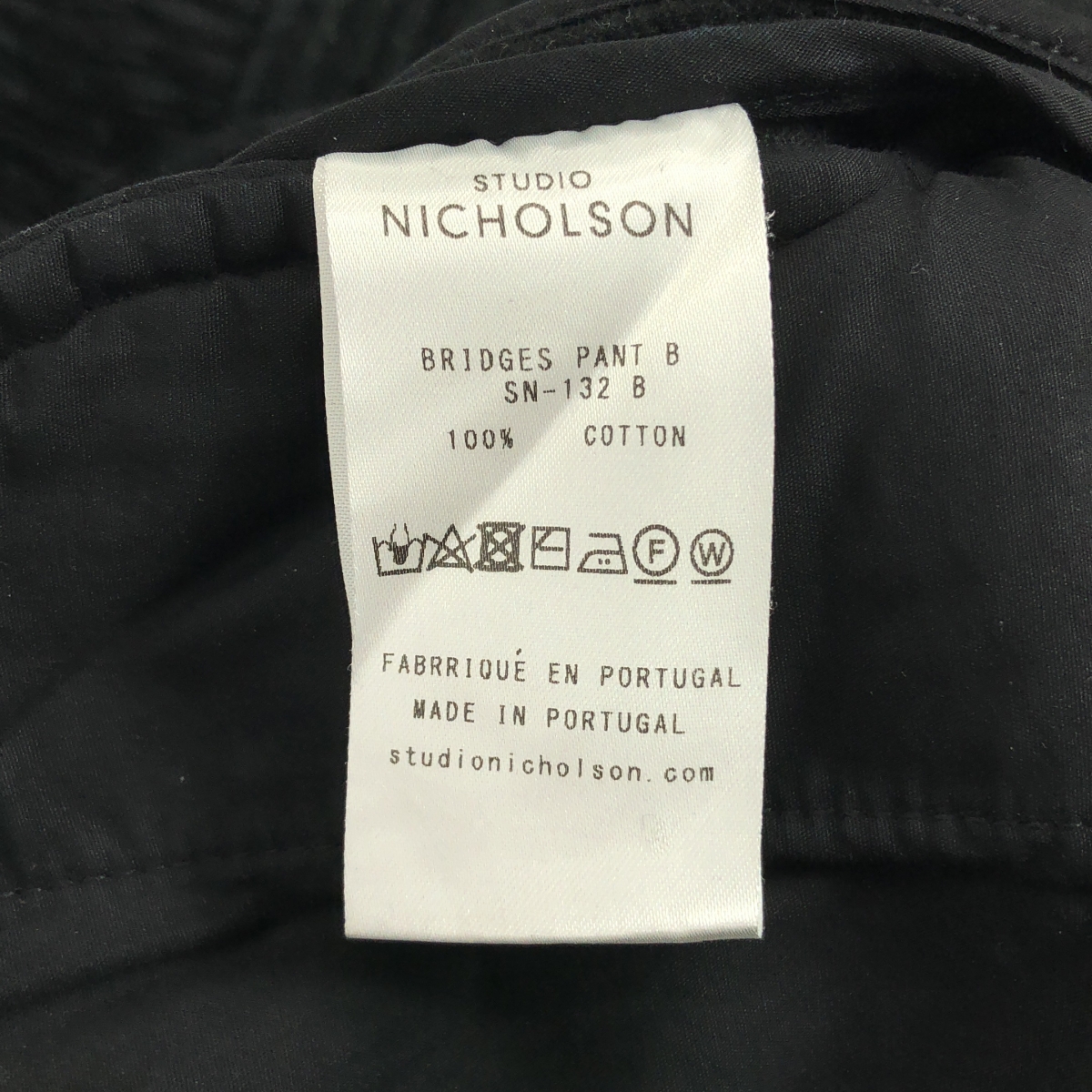 Studio Nicholson / スタジオニコルソン BRIDGES PANT コーデュロイ ブリッジパンツ