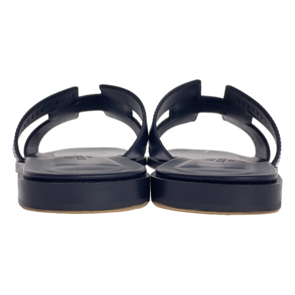 HERMES / エルメス Oran Sandales オラン レザー フラット サンダル