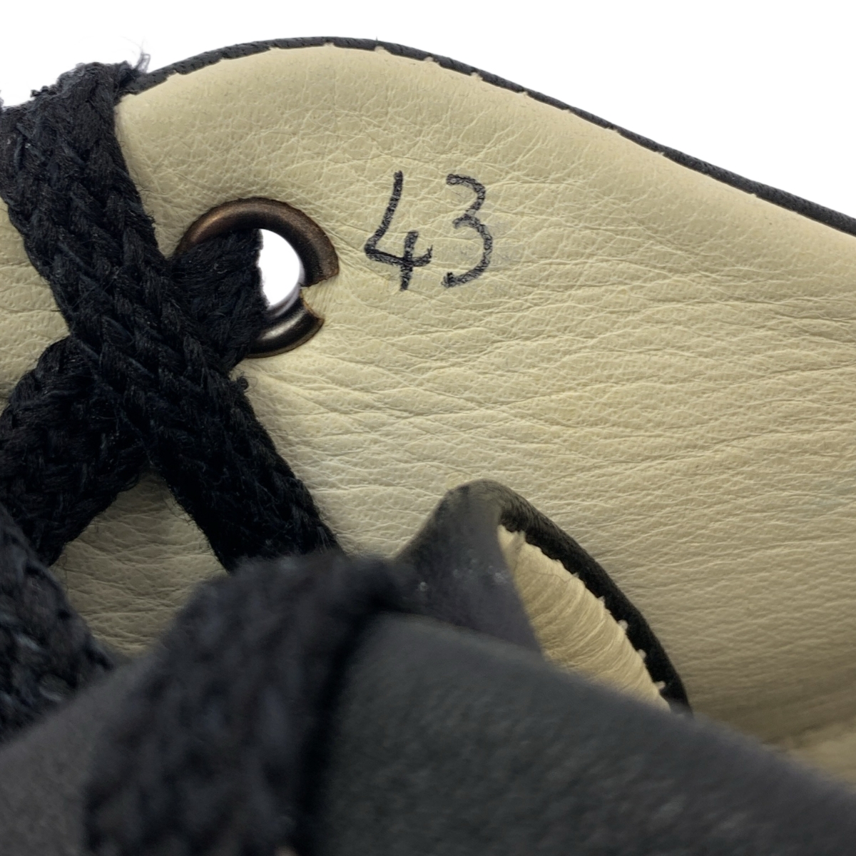 GEOFFREY B.SMALL / ジェフリーBスモール leather trainer shoe レザー トレーナー シューズ スニーカー