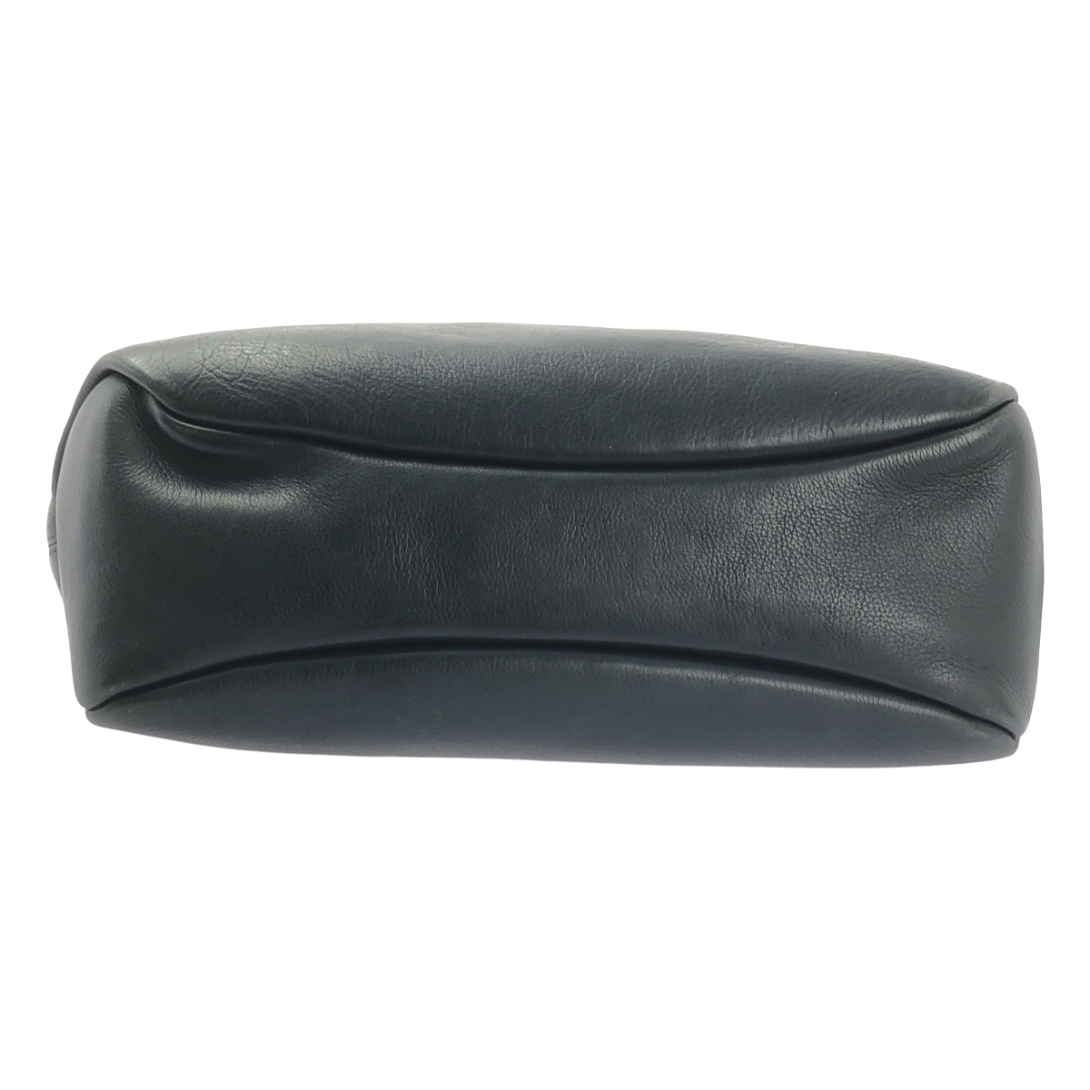 GIORGIO ARMANI / ジョルジオアルマーニ ポーチ付き レザー トートバッグ