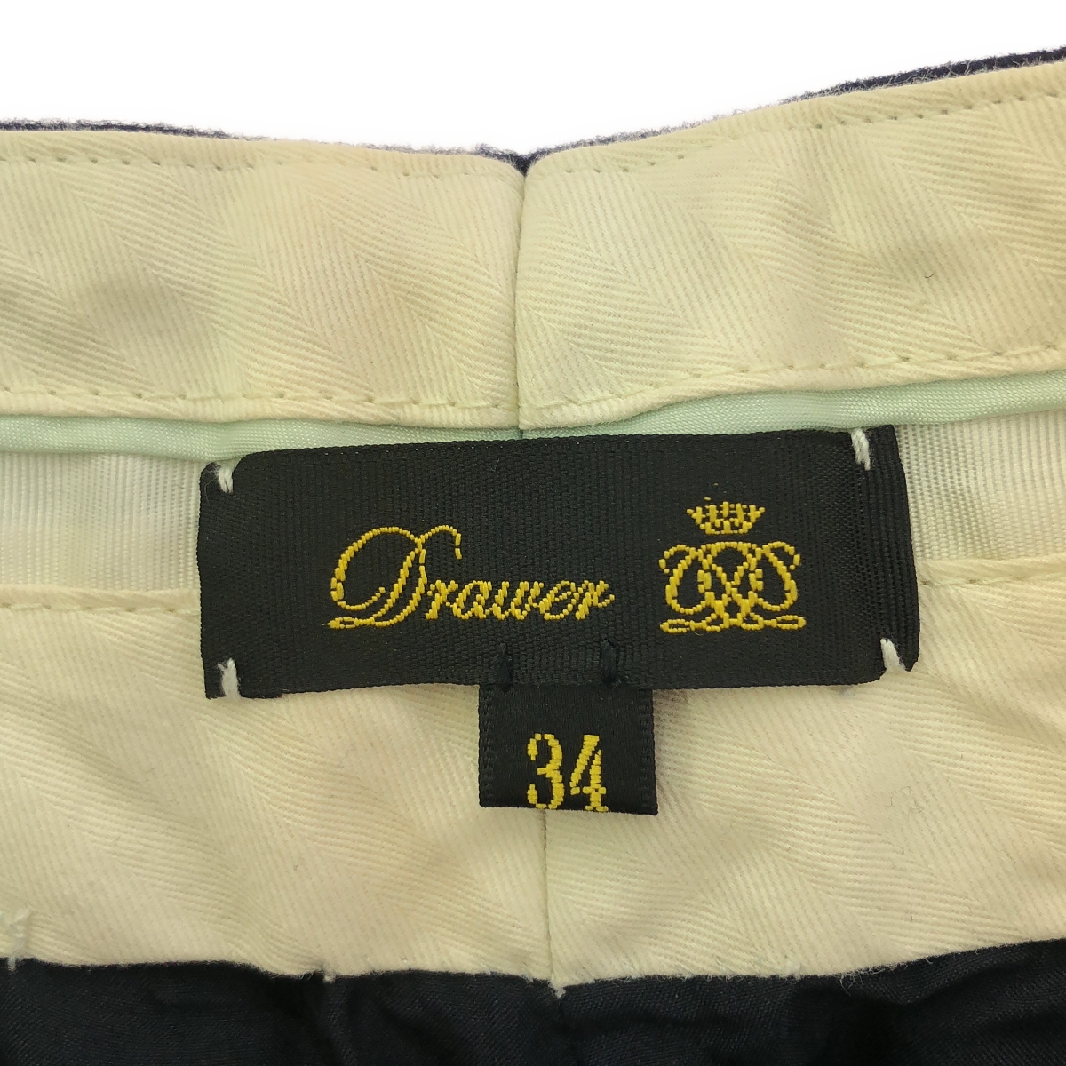 Drawer / ドゥロワー フラノラインテーパードパンツ