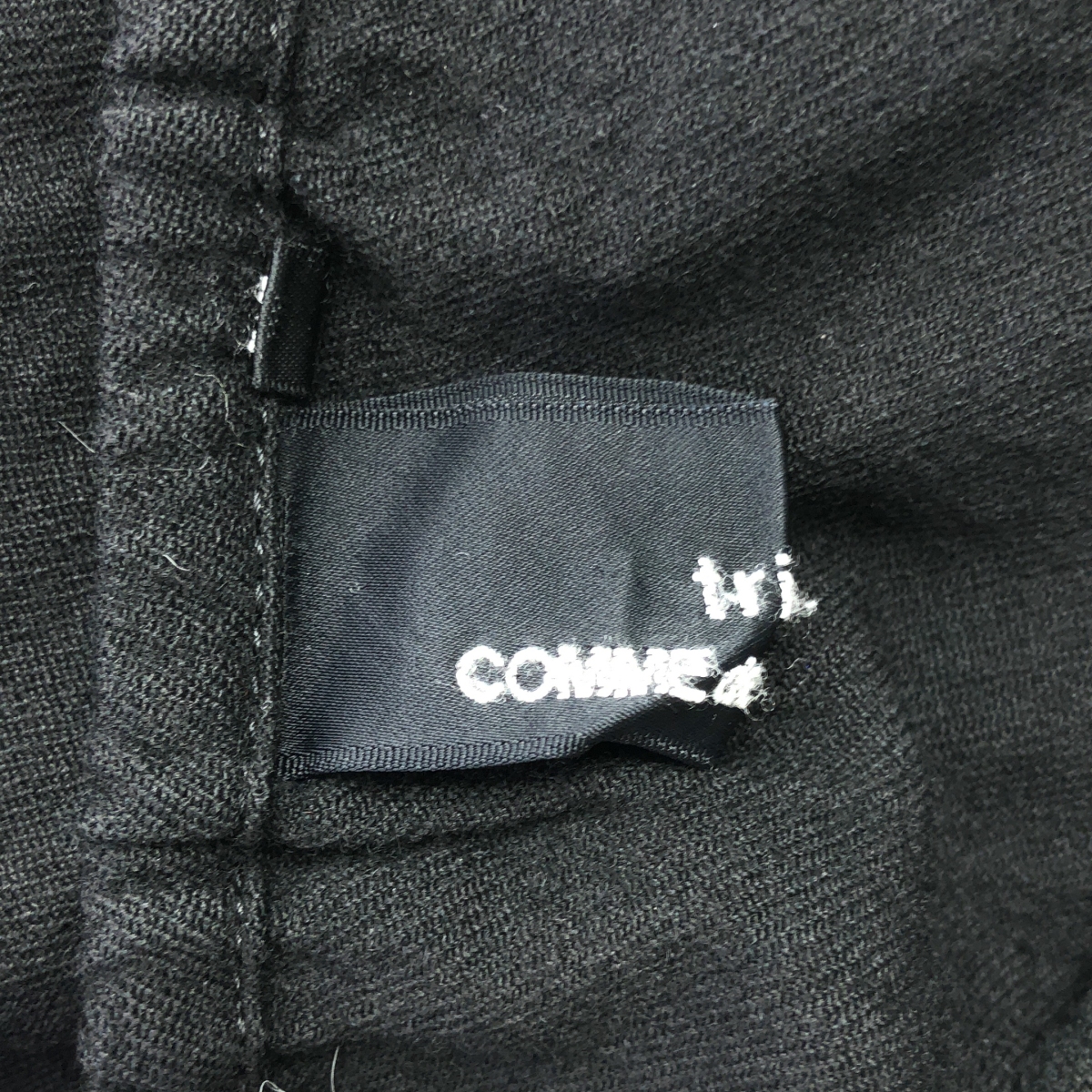 tricot COMME des GARCONS / トリココムデギャルソン 製品染め ウール サロペット オールインワン