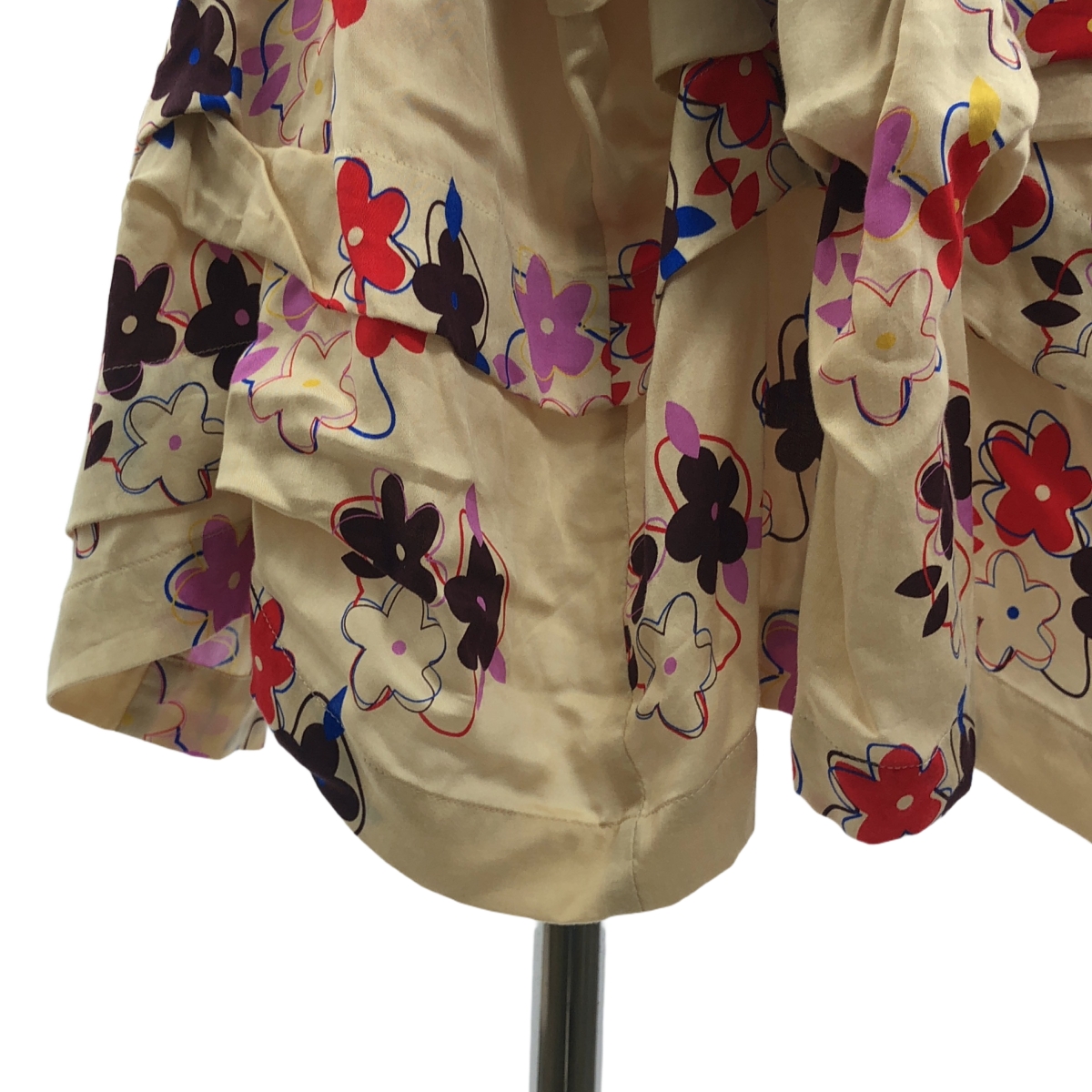 COMME des GARCONS GIRL / コムデギャルソンガール Floral Print Skirt 花柄 プリント イージースカート