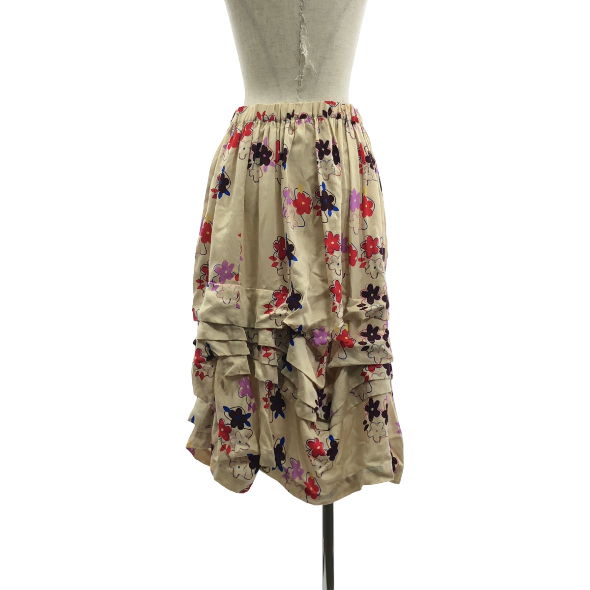 COMME des GARCONS GIRL / コムデギャルソンガール Floral Print Skirt 花柄 プリント イージースカート