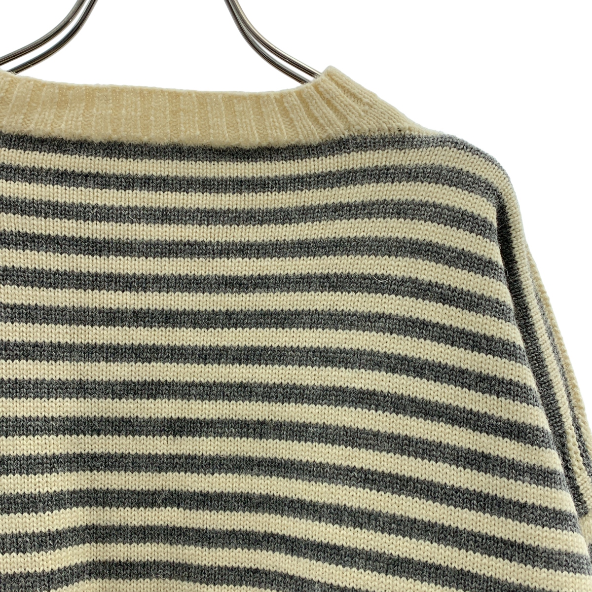 LE TRICOTEUR / ルトリコチュール ウール ガンジー セーター ニット