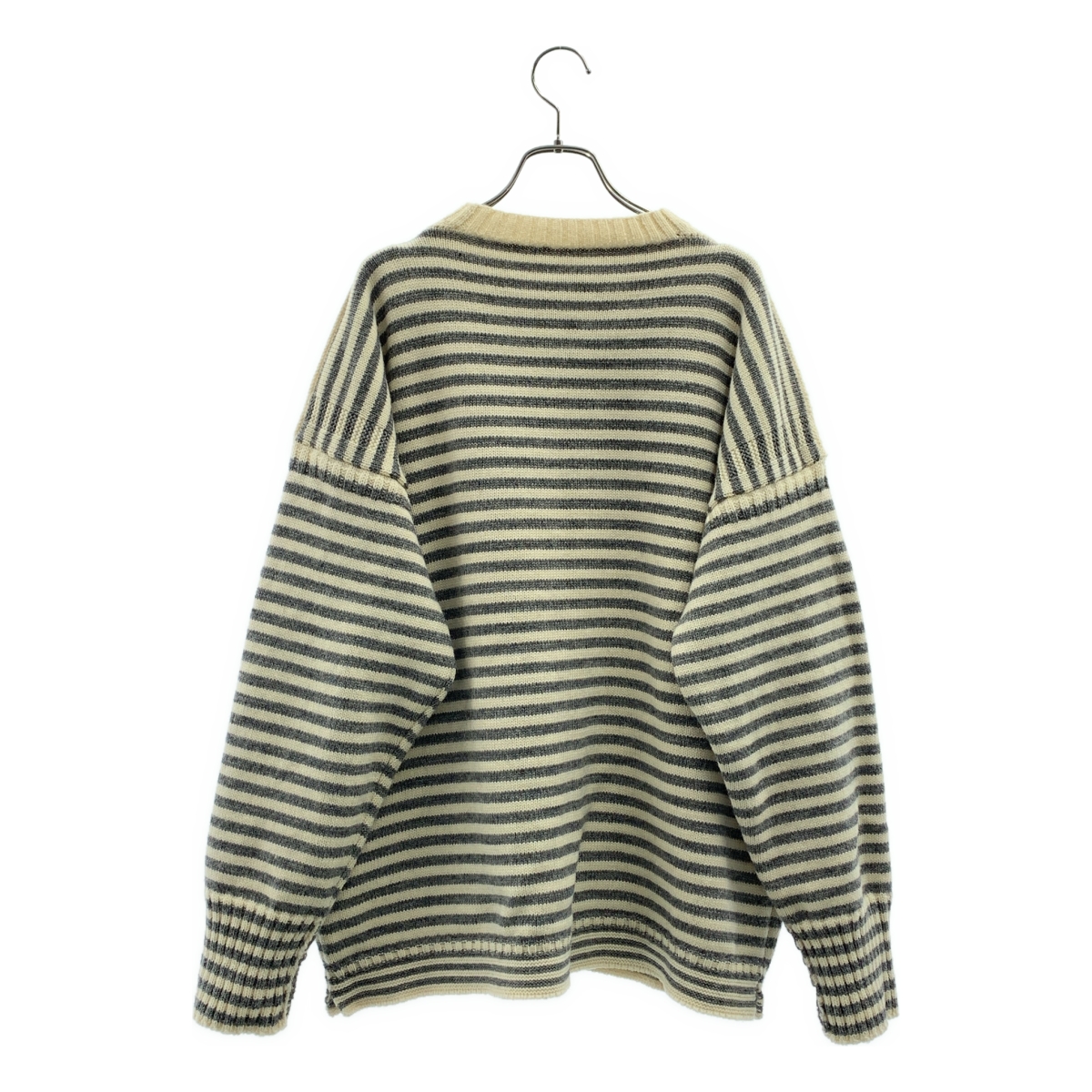 LE TRICOTEUR / ルトリコチュール ウール ガンジー セーター ニット