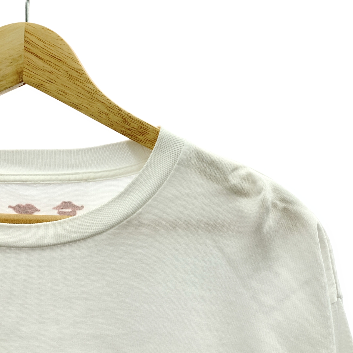 その他 T shirt a manches longues 3 bisous ロングスリーブTシャツ