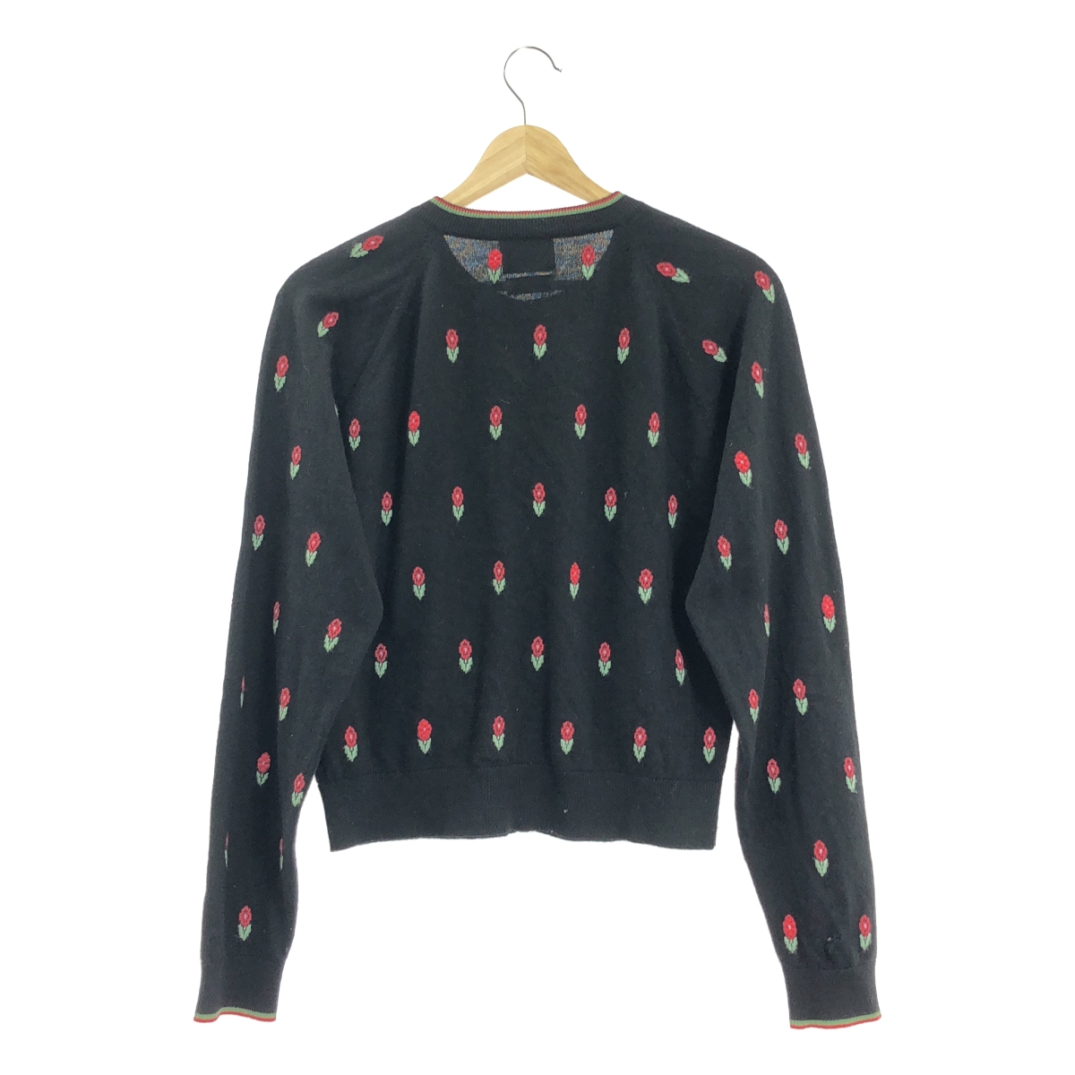 その他 コットン カシミヤ クルーネック カーディガン