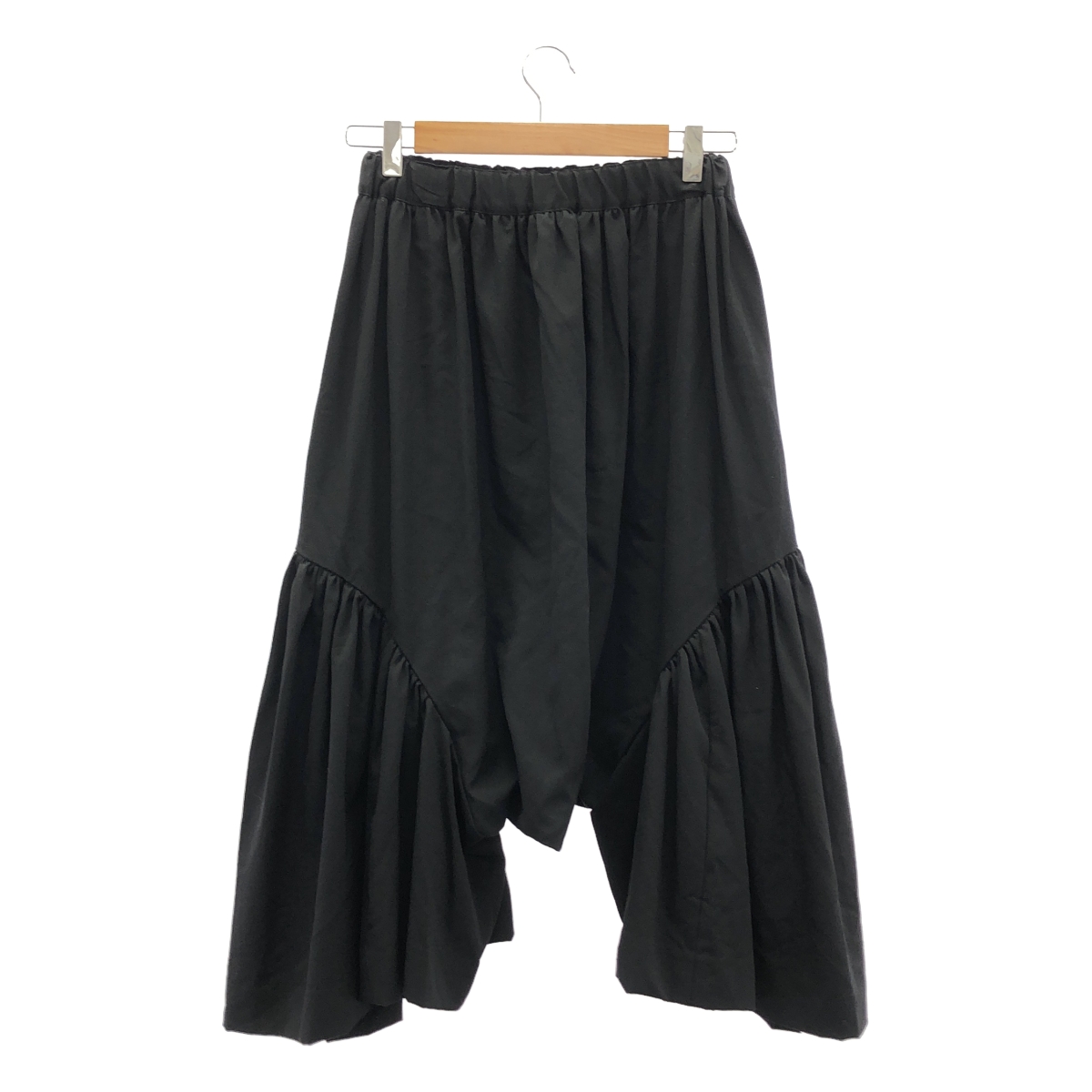 COMME des GARCONS / コムデギャルソン ウール ギャザー ワイド サルエルパンツ