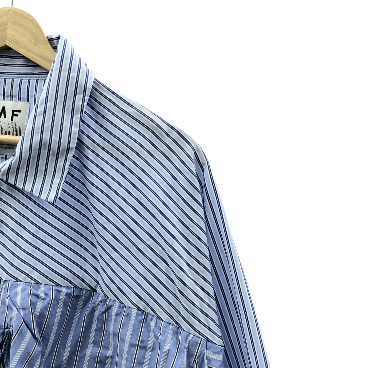 その他 COVERED SHIRTS コットン ストライプ カバードシャツ