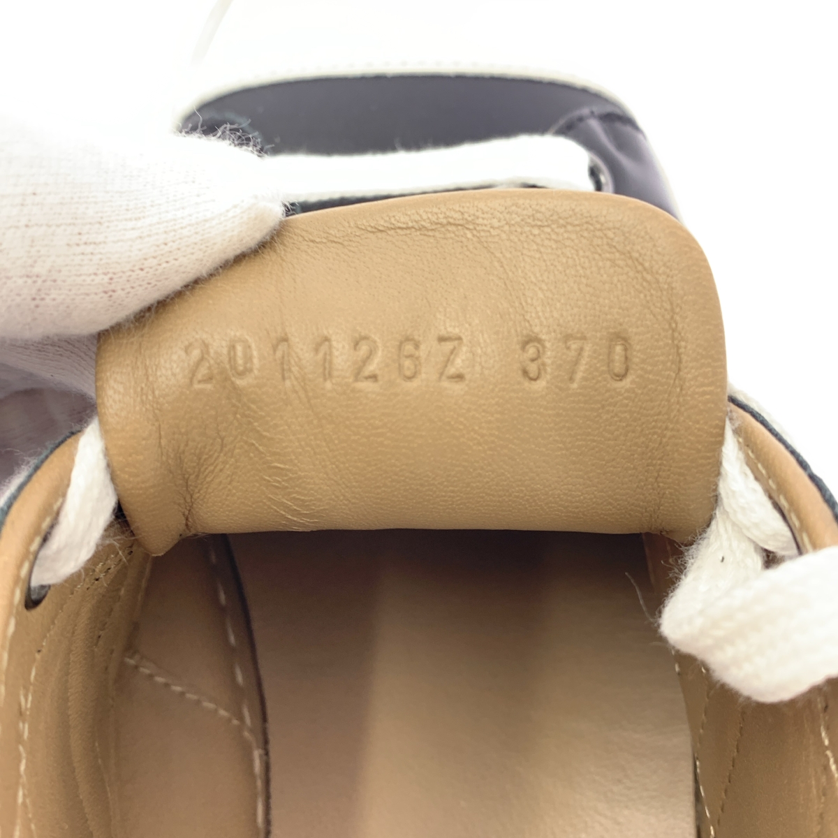 HERMES / エルメス VOLTAGE ボルテージ Hロゴ レザースニーカー