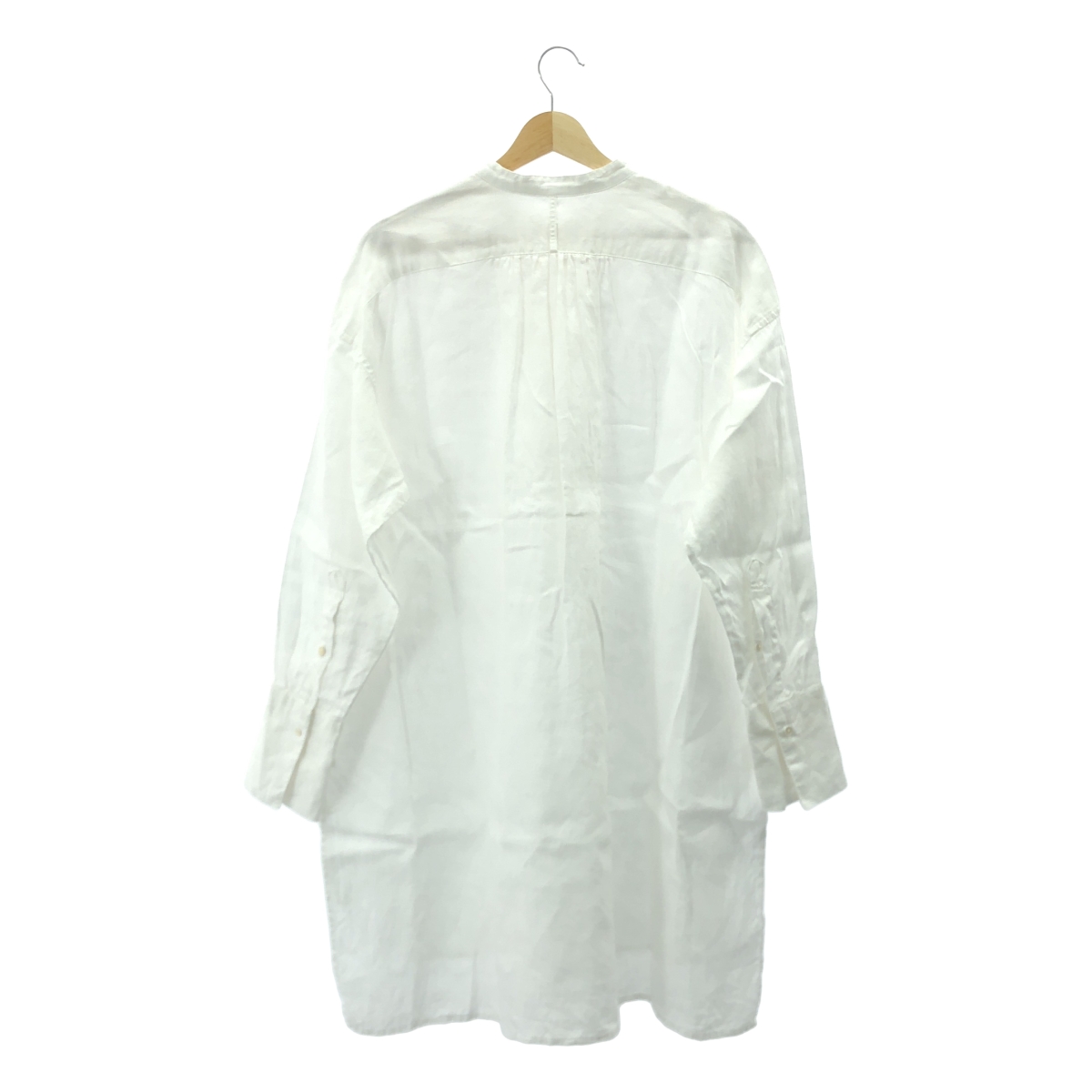 kagure / かぐれ リネン チュニック シャツ