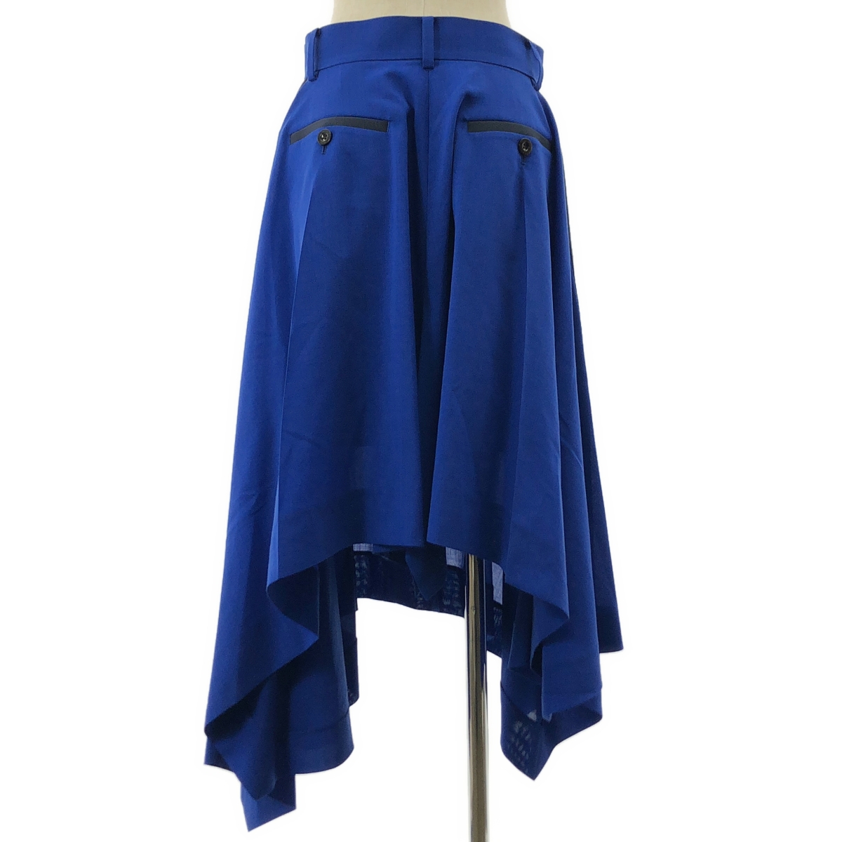 sacai / サカイ Suiting Asymmetry Skirt / サイドライン アシンメトリー スカート