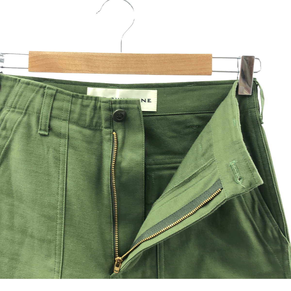 Shinzone / シンゾーン BAKER PANTS バックサテン コットン ベイカーパンツ