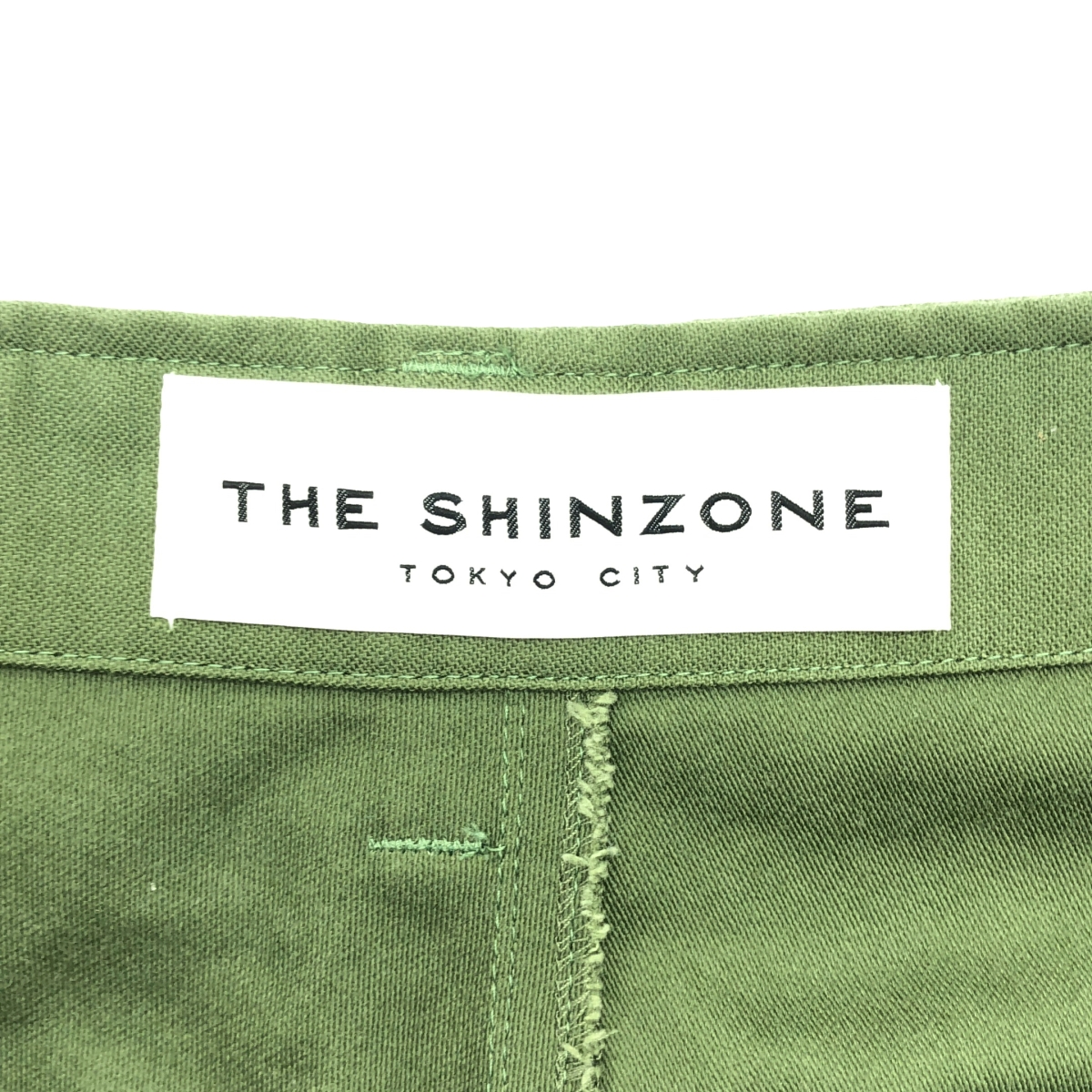 Shinzone / シンゾーン BAKER PANTS バックサテン コットン ベイカーパンツ