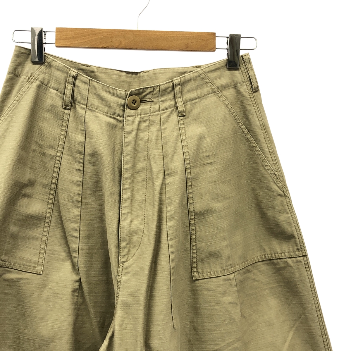 RHC Ron Herman / アールエイチシーロンハーマン Wide Milirtary Pants コットン ミリタリー ベイカーパンツ