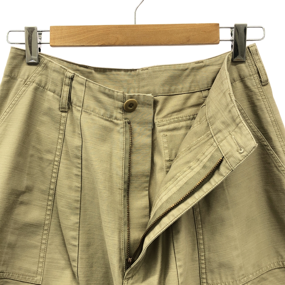 RHC Ron Herman / アールエイチシーロンハーマン Wide Milirtary Pants コットン ミリタリー ベイカーパンツ