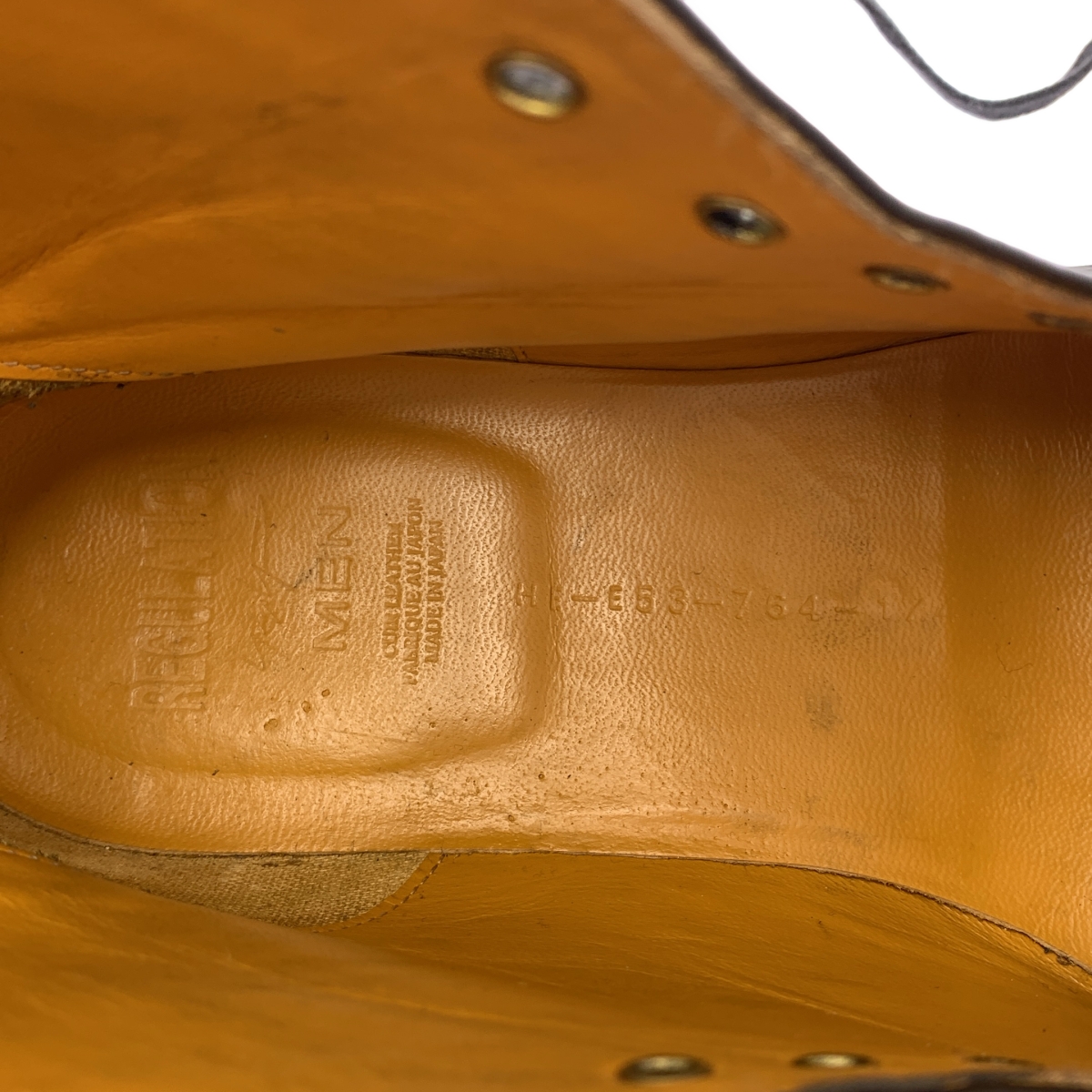 REGULATION Yohji Yamamoto / レギュレーションヨウジヤマモト GLASS LEATHER DEMI BOOTS / レザー レースアップ デミブーツ 革靴