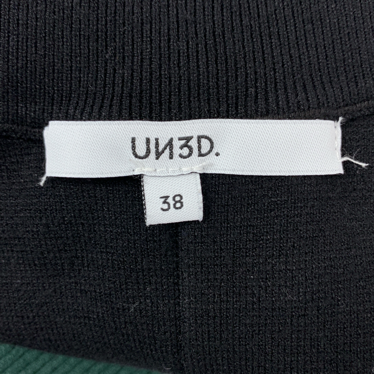 UN3D / アンスリード TRI-COLLOR COCOON KNIT OP トリコロール ニット ワンピース