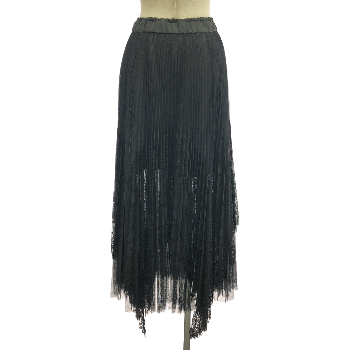 sacai / サカイ レース プリーツ ロングスカート