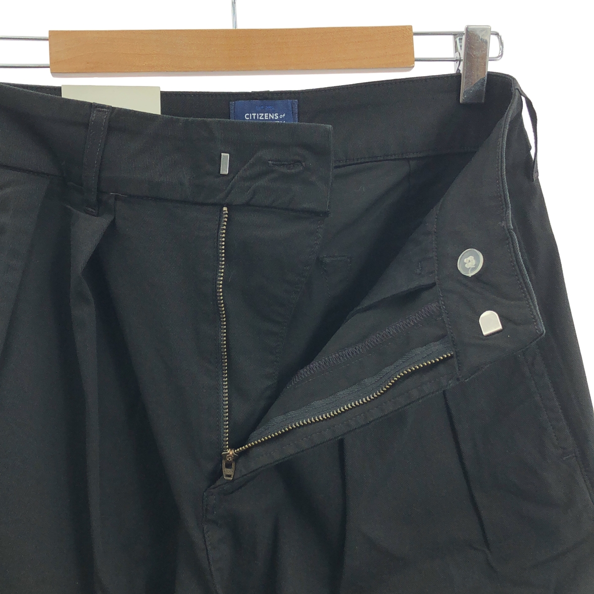 MUSE de Deuxieme Classe / ミューズドゥーズィーエムクラス 【CITIZENS of HUMANITY / シチズンズ・オブ・ヒューマニティ】 PLEATED TROUSER  ストレッチコットン ワイドパンツ