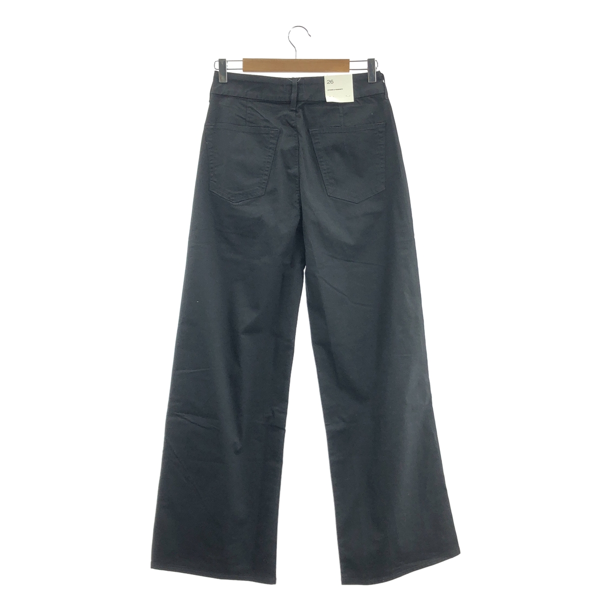 MUSE de Deuxieme Classe / ミューズドゥーズィーエムクラス 【CITIZENS of HUMANITY / シチズンズ・オブ・ヒューマニティ】 PLEATED TROUSER  ストレッチコットン ワイドパンツ