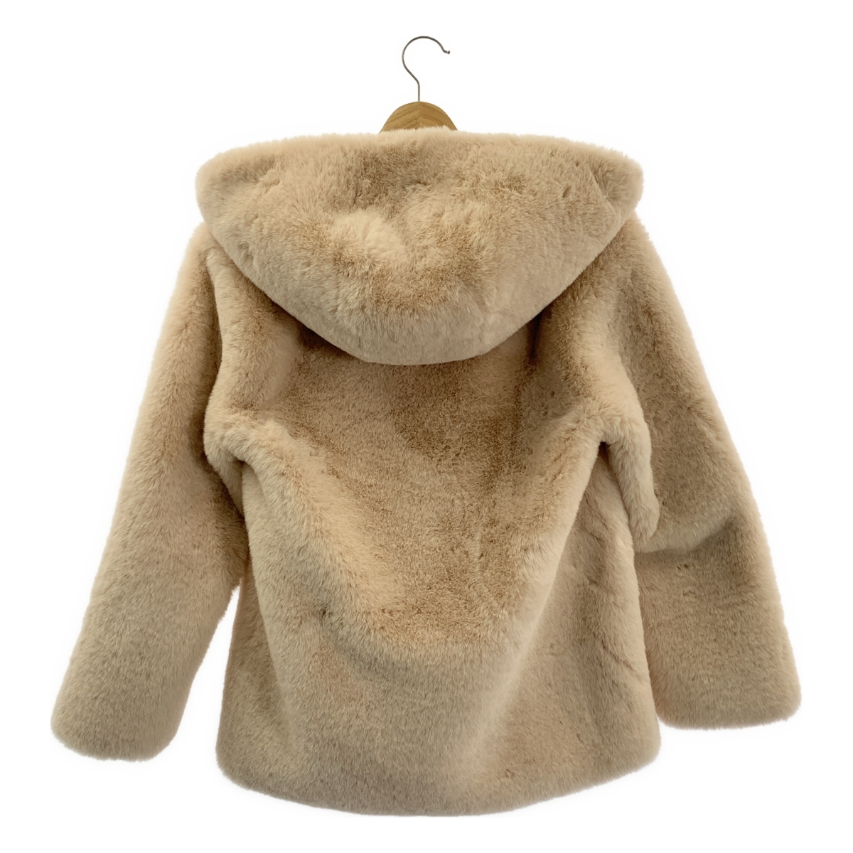 H BRAND / エイチブランド MARINA フェイクファー フーデッド ジャケット ショートコート