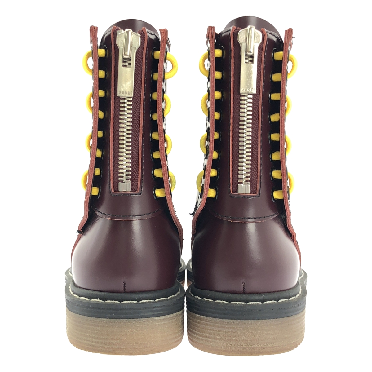 sacai / サカイ × Hender scheme / エンダースキーマ ロゴジップ ショートブーツ