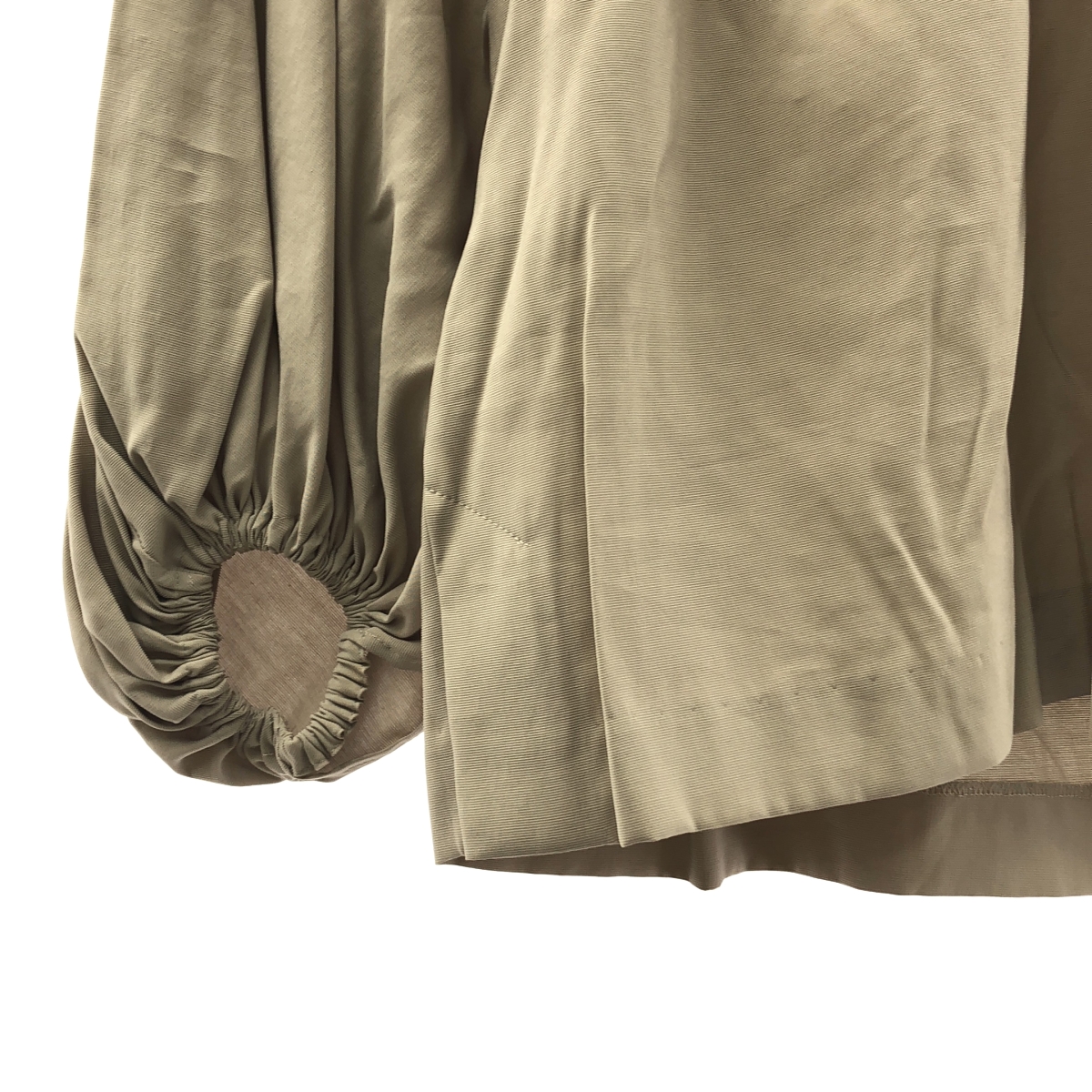 ADORE / アドーア ギャザー ボリューム ライトグラグランブラウス