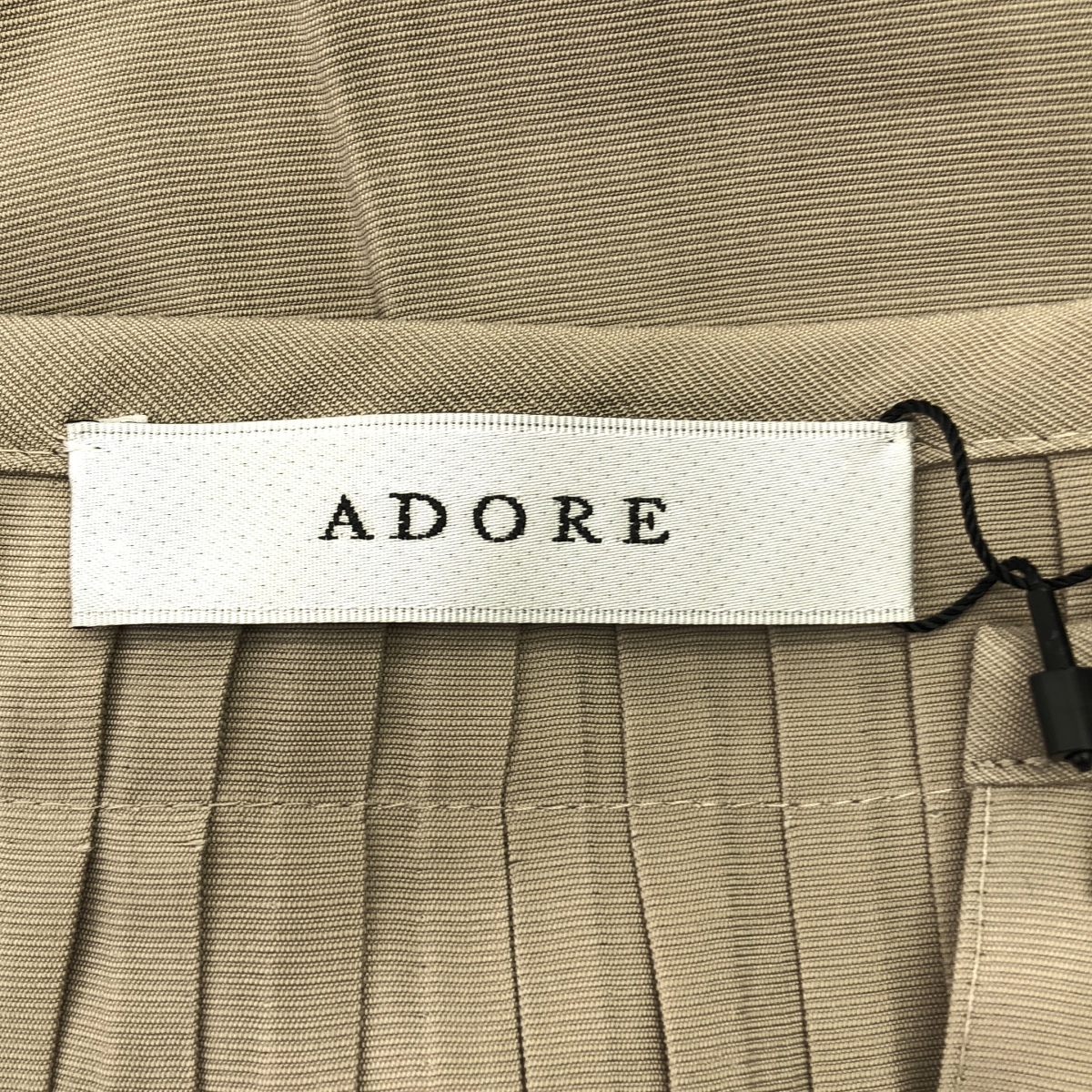 ADORE / アドーア ギャザー ボリューム ライトグラグランブラウス